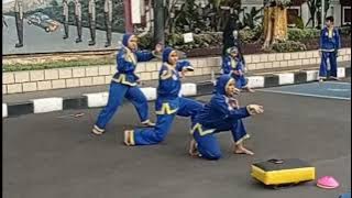 Latihan Bersama PS Sawunggaling Divisi Seni bersenjata di Polrestabes Surabaya 30 Desember 2022