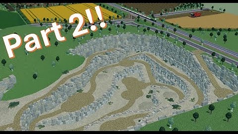 Building A HUGE QUARRY!! (Part 2) Ro-scale Sandbox!