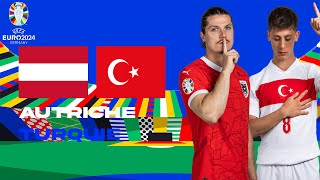 LIVE 🇦🇹🇹🇷 AUTRICHE - TURQUIE / 1/8 DE FINALE / UNE PLACE EN QUART DE FINALE ! / EURO 2024