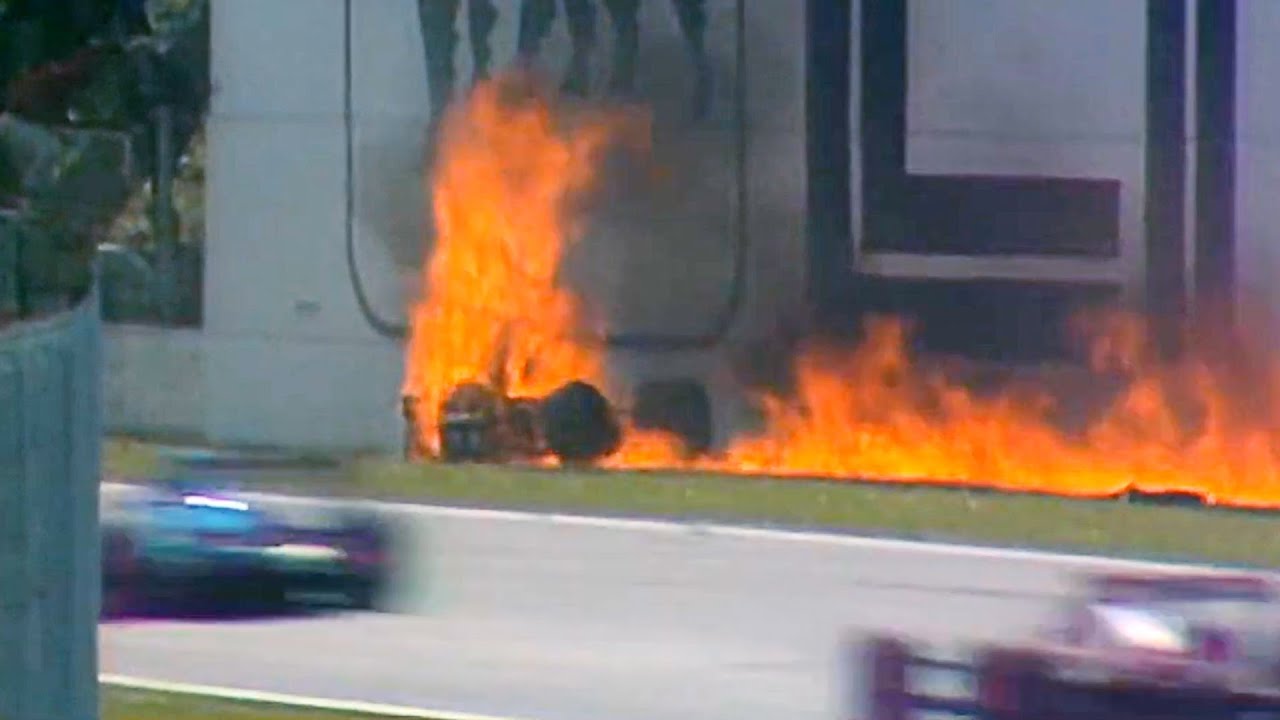 GAZETTA DEL SPORT 24 AVRIL 1989 ACCIDENT FERRARI BERGER GP IMOLA