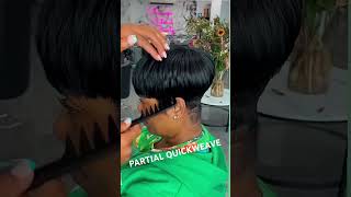 #quickweave #pixiewigs #quickweavetutorial #shannysnaturalbeauty #brooklynhairstylist #nychair