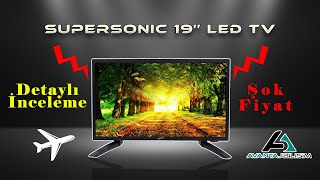 Supersonic 19 Led Tv Monitör Tanıtım Ve Ayrıntılı İnceleme Videosu