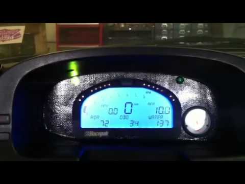 Hatech-Racepak IQ3 Display dash 4 page roll - YouTube 1990 mustang wiring harness 