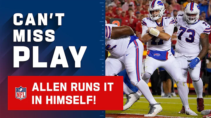 Josh Allen the Running Back