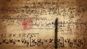 Mathematical Equations - Video Motion Background