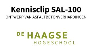 Kennisclip SAL-100