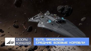 Elite Dangerous: Средние корабли для боя. Большой обзор 2025.