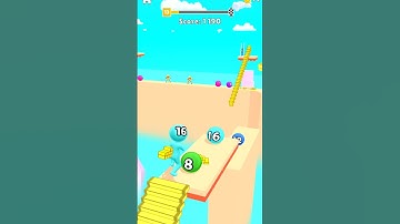 Stair Runner 2048 - All Levels Gameplay Android, Ios (Part 3 ) #shorts #short #shortfeed