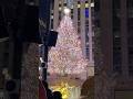 Golden Fountain Under the Christmas Tree | Rockefeller Center NYC | Dec 2025