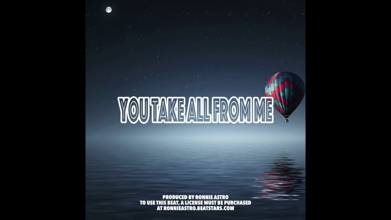 YOU TAKE ALL FROM ME | DARK HIPHOP | DRAKE NAS TYPE BEAT