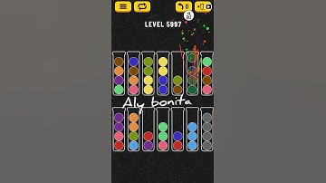 ball sort puzzle level 5997