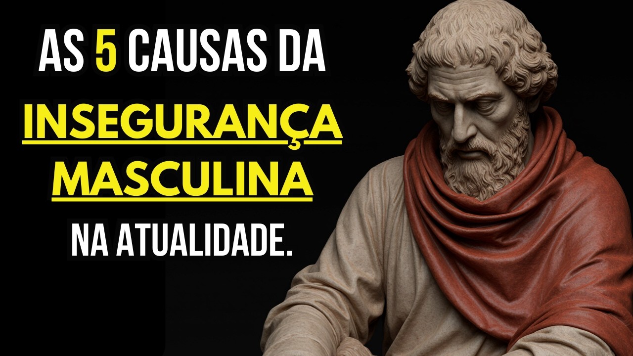 Por que homens se sentem inseguros hoje? Estoicismo explica.