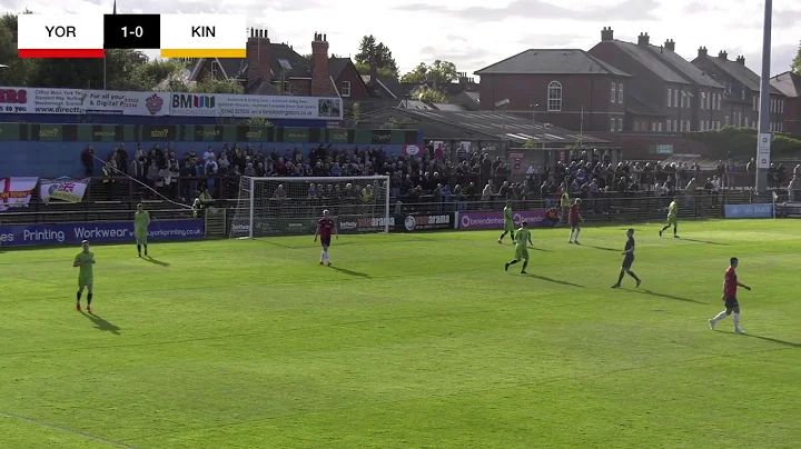 York City 3-0 King's Lynn Town | Matchday Highlights