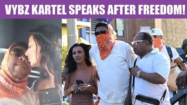 RAW FOOTAGE Of VYBZ KARTEL LEAVING PRISON WITH WIFE | Fans React