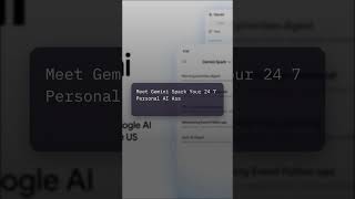 Meet Gemini Spark: Your 24/7 Personal AI Assistant #Shorts
