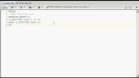 PHP Tut 022 Part 1