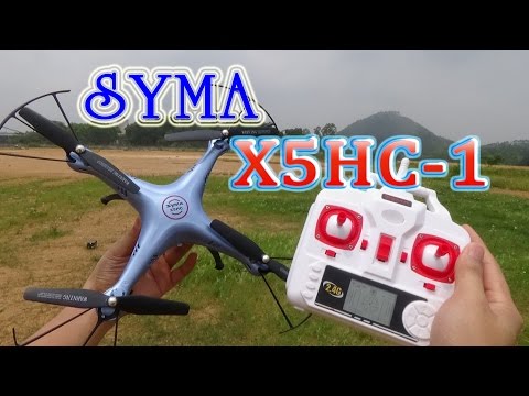 [Unboxing And Test] Syma X5HC-1 2.0MP Camera RC Quadcopter RTF