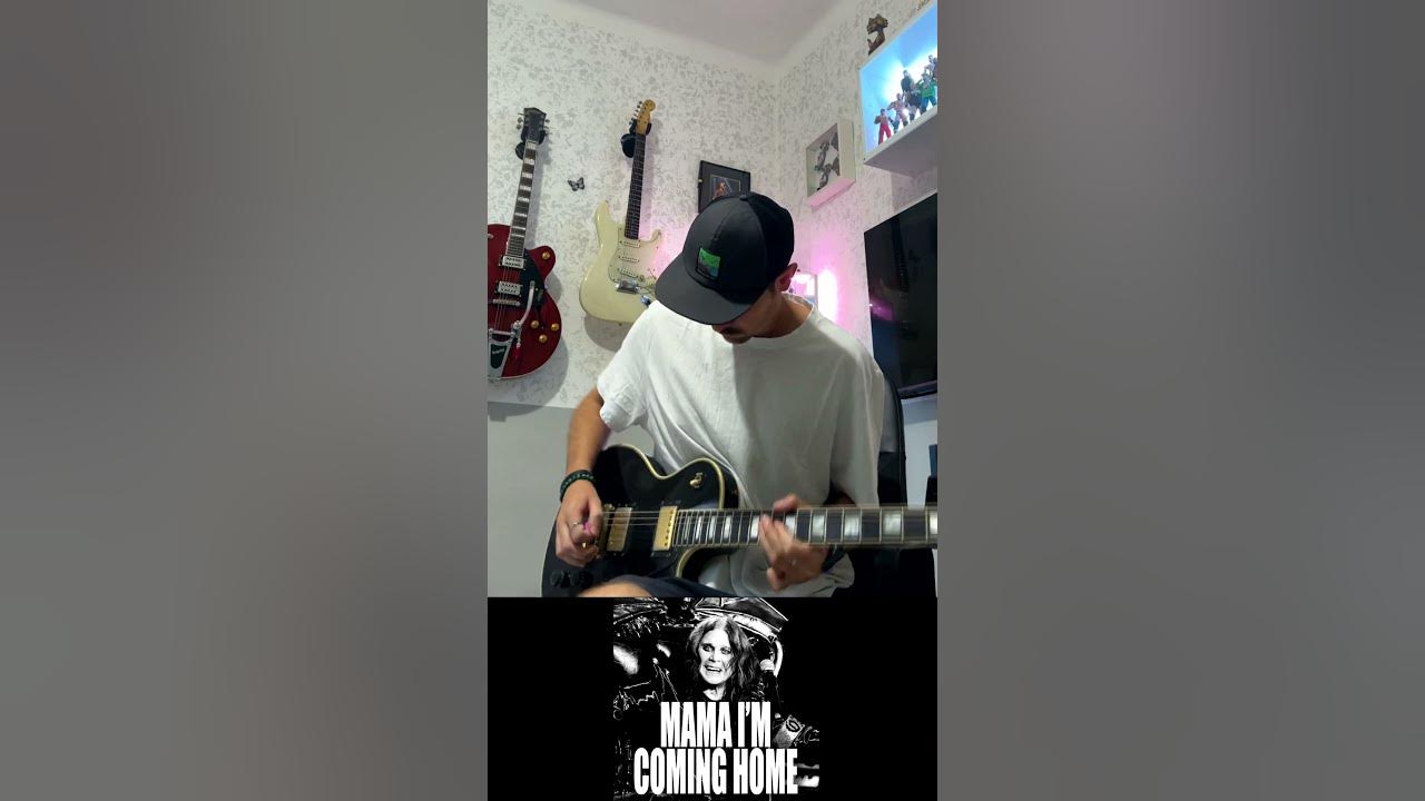 Mama, I'm Coming Home Guitar Solo ( RIP OZZY ) #Shorts
