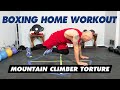 Punchouts and Mountain Climbers | Boxing Home Workouts