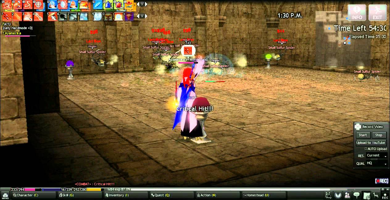 Mabinogi Ice spear YouTube