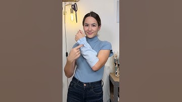 Cute elastic hem idea! #sewing #sewingtutorial #diy #sewinghacks #patternmaking #pattern