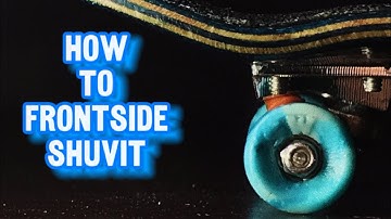 How To Frontside Shuvit - Fingerboard Trick Tip For Beginners