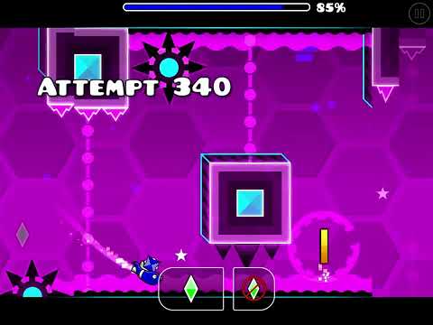 I finally beat blast processing in practice mode ! Geometry dash