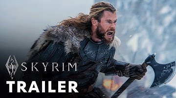 Skyrim (2025) - First Trailer | Chris Hemsworth, Megan Fox, Dwayne Johnson | Concept