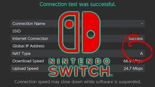 How To NAT Type A on Nintendo Switch YouTube