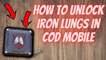 How to unlock iron lungs in cod mobile