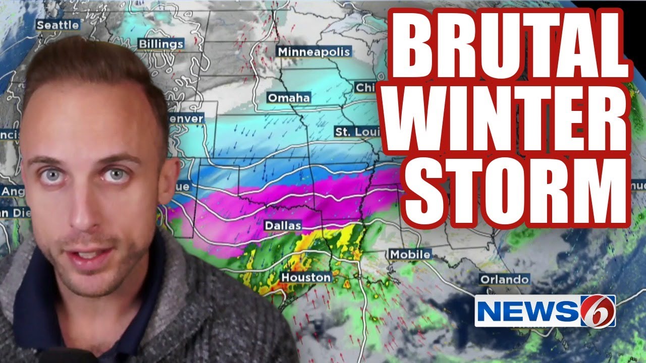 A brutal nationwide winter storm event starts this weekend - YouTube
