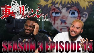 PACK WATCH! RIP BOZO!! | Tokyo Revengers Season 3 Episode 13 Reaction
