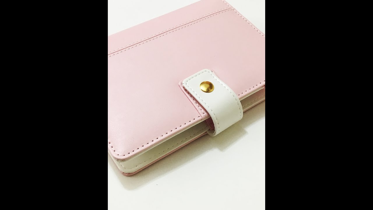 Macaron Planner - A6 - Light Pink