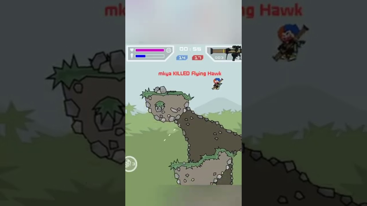 showing them sniper and missle power