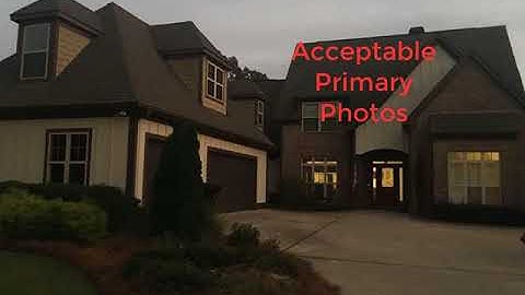 Acceptable Listing Photos