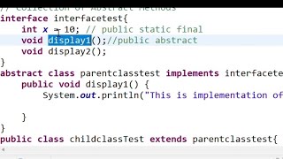 Understanding Interfaces with simple Java Program | Java Basics 82