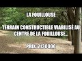 La fouillouse terrain constructible viabilis au centre de la fouillouse  prix 213000