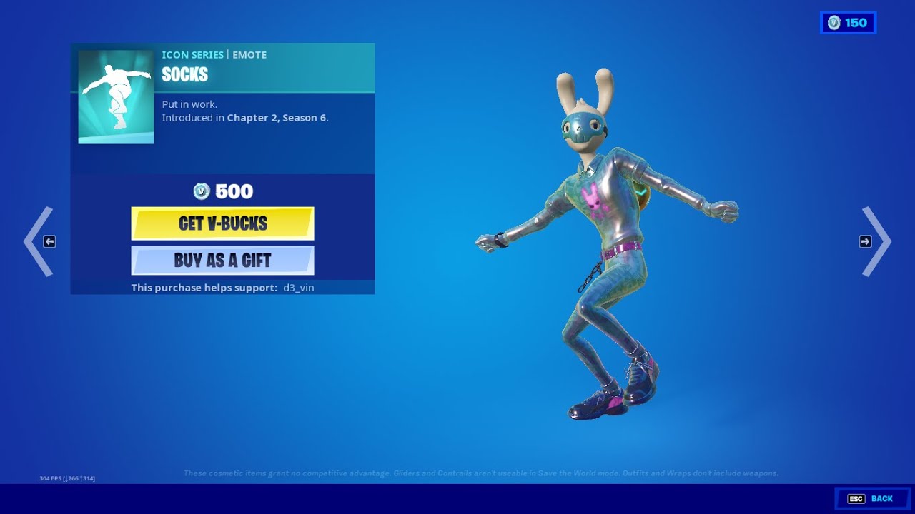 Fortnite Item Shop Today SOCKS EMOTE BACK! [August 9th, 2021] (Fortnite