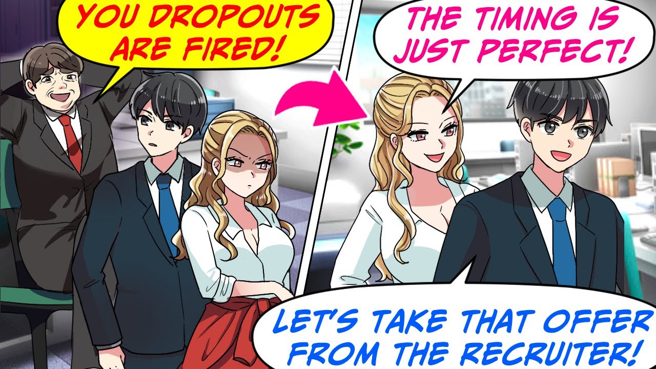 Меня и этого Гяру уволили! Но потом нас наняла другая фирма, так что… [RomCom Manga Dub]