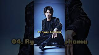Top 10 Most Handsome Japanese Actors Of 2024 😍 #shorts