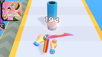 Slice Hit ​- All Levels Gameplay Android,ios (Part 37)