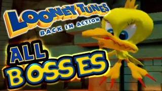 Looney Tunes: Back in Action All Bosses | Boss Fights  (PS2, Gamecube)