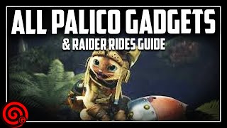 Palico Gadgets & Raider Rides Guide | MHW Iceborne