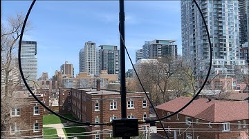 HF Loop Antenna Testing with NanoVNA