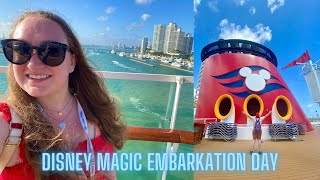 Disney Magic Embarkation Day! Lunch at Cabanas, Relaxing at Quiet Cove, Dinner at Lumieres & MORE!