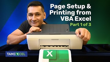 Page Setup and Printing from VBA - 1 of 3
