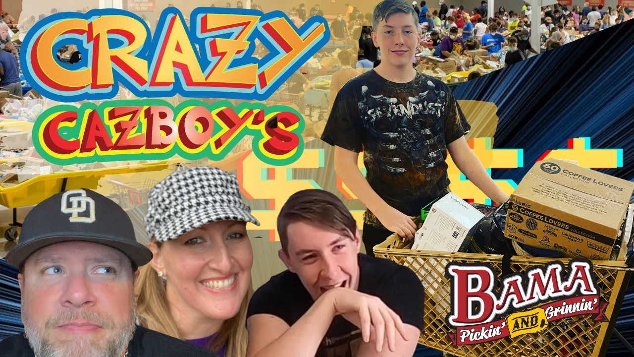 OMG Crazy Finds!!! At the Amazon Bins, Crazy Cazboys! YouTube