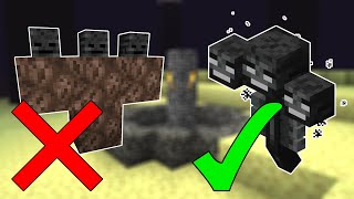 2 Cara membunuh Wither | MCPE 1.17++