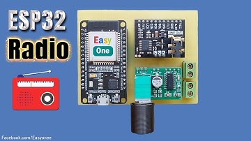 ESP32 Internet Radio Code + library