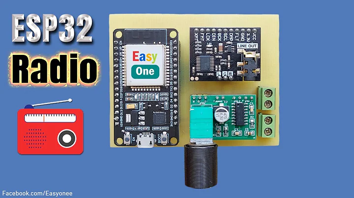 ESP32 Internet Radio Code + library